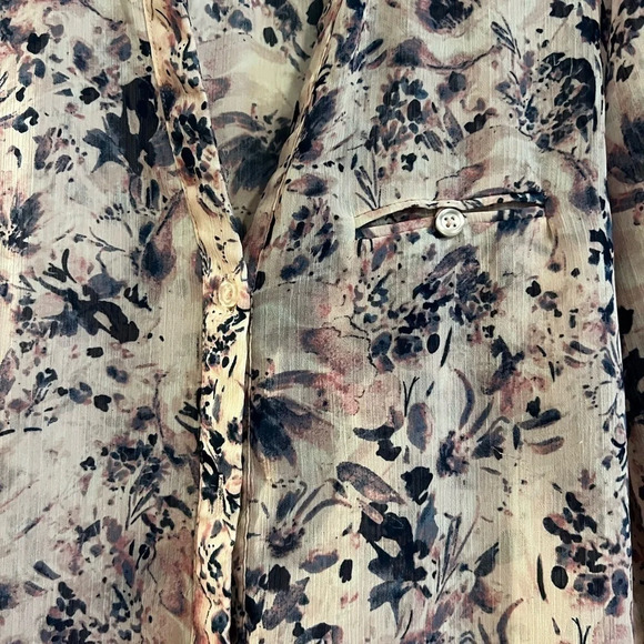 KUT BUTTON DOWN BLOUSE SIZE S - Picture 2 of 4